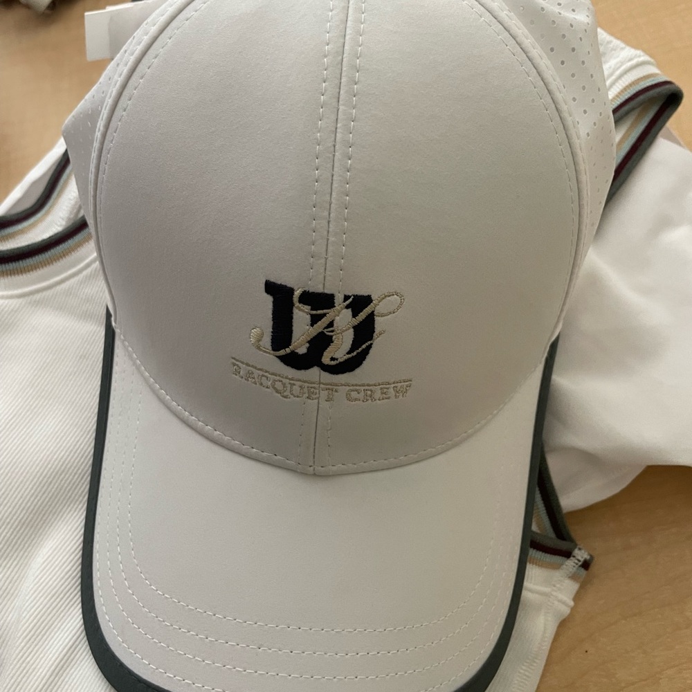 Kith / Wilson summer tennis collection Racquet Crew cap